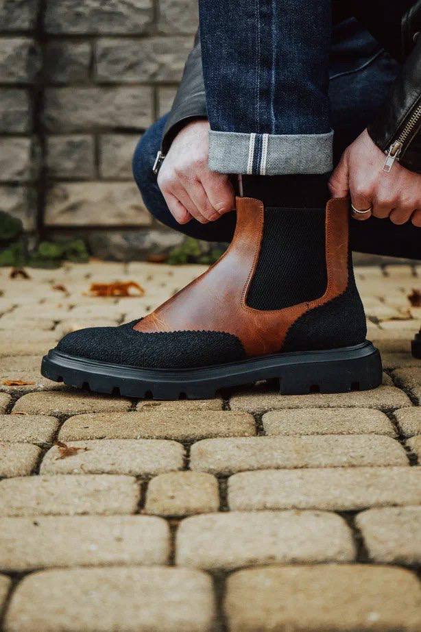 Высокие Челси М 32 с «броней»